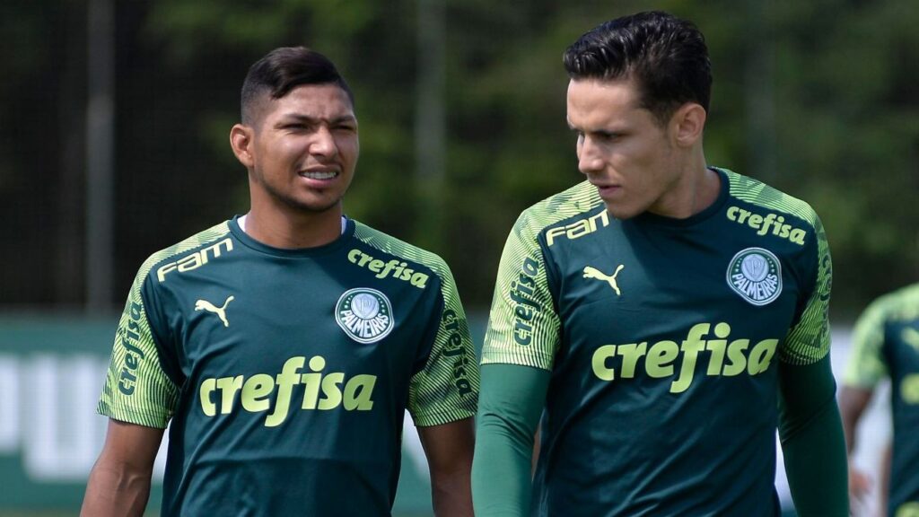 Raphael Veiga E Rony Batem Boca Portal Do Palmeirense