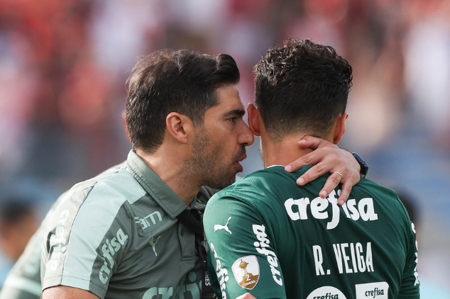 abel ferreira e raphael veiga Verdão PAlmeiras