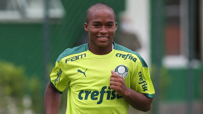 Endrick da base do Palmeiras, verdão