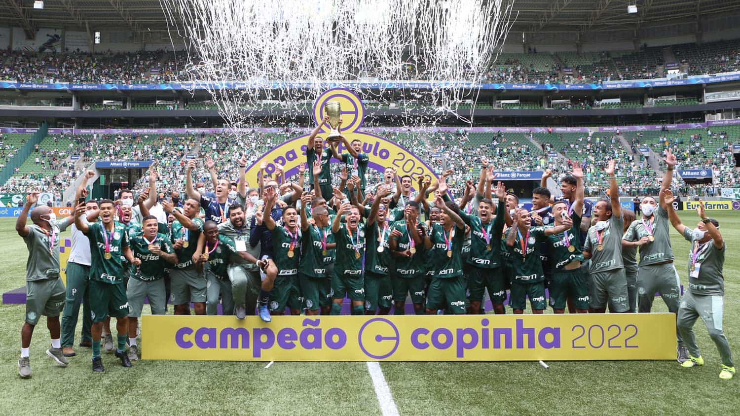 Base Palmeiras campeão Copinha
