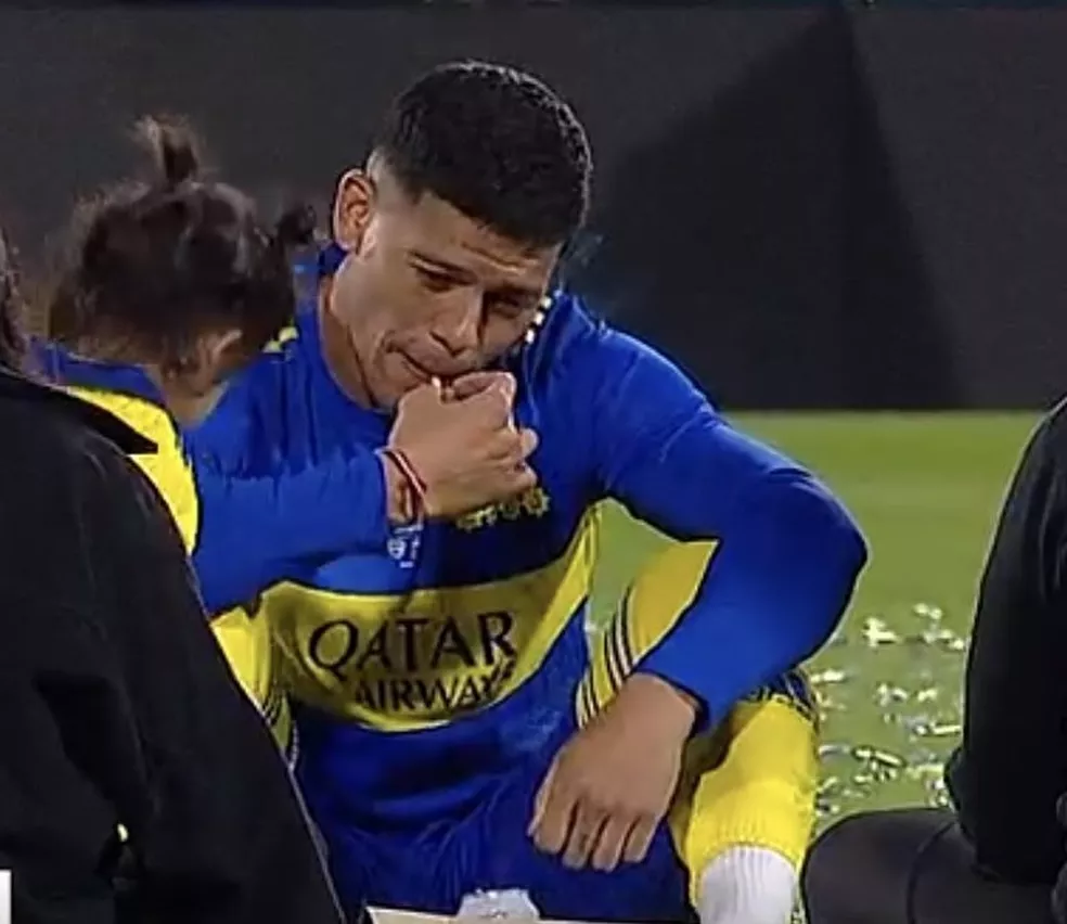 Marcos Rojo, alvo do Palmeiras