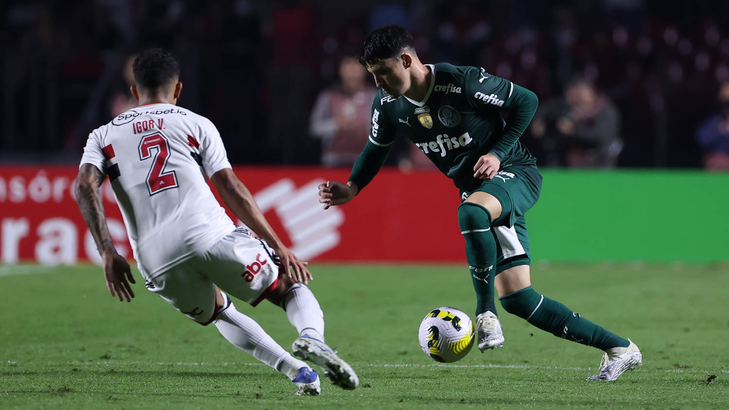 Verdão precisa reverter novo resultado contra o São Paulo na temporada.