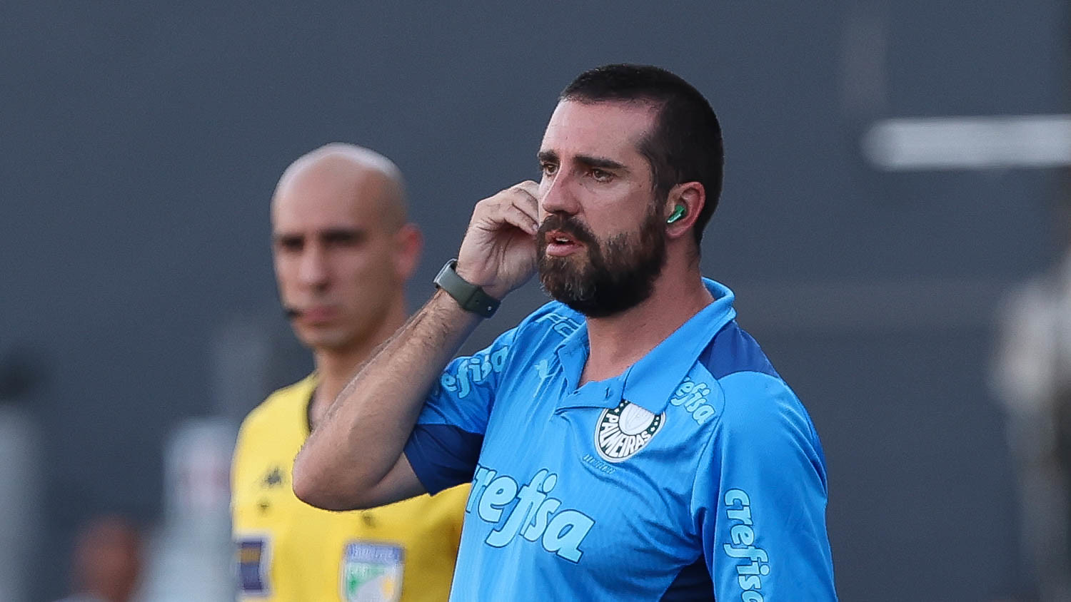Auxiliar de Abel Ferreira, João Martins está invicto no comando do Palmeiras.