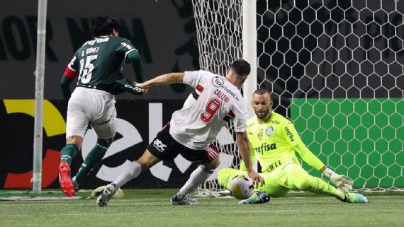 Calleri contra o Verdão