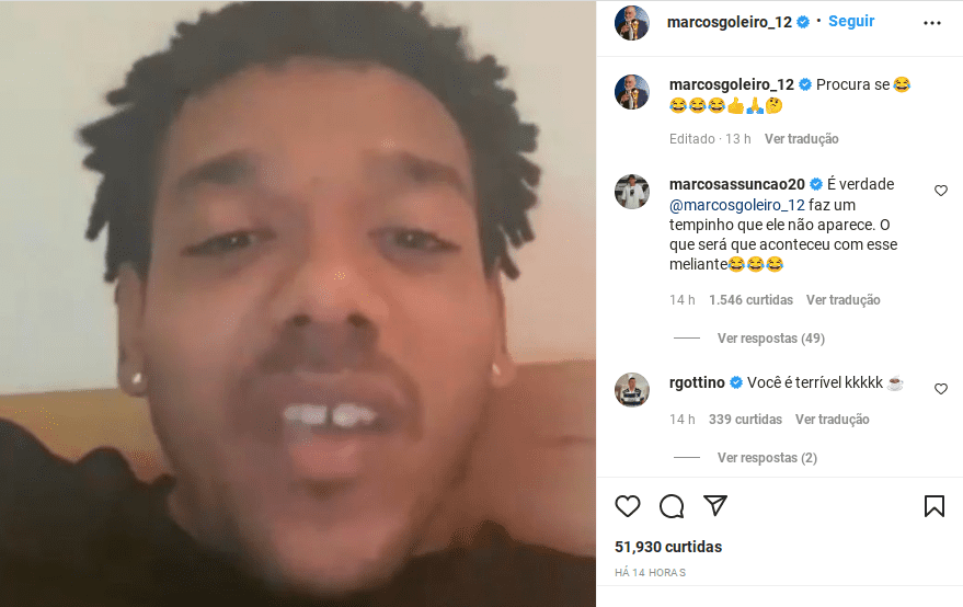 Marcos provoca ídolo do Corinthians e leva torcida à loucura 1 Screenshot 2022 08 16 11.59.17 1