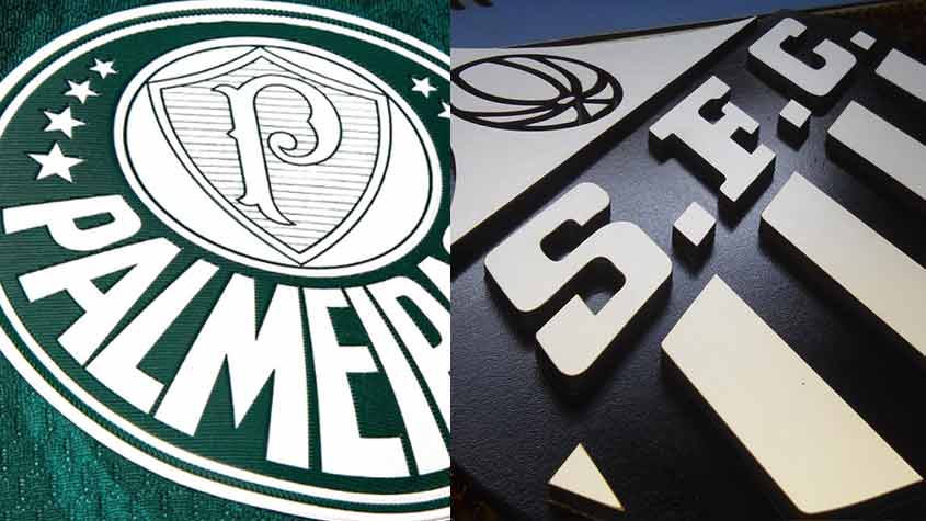Palmeiras e Santos se enfrentam em mais um Clássico da Saudade.