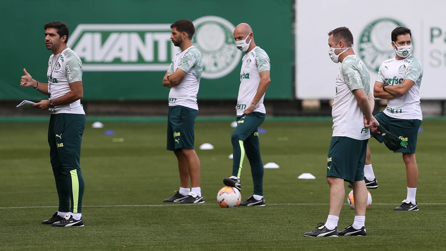 Abel Ferreira falou sobre sua comissão técnica.