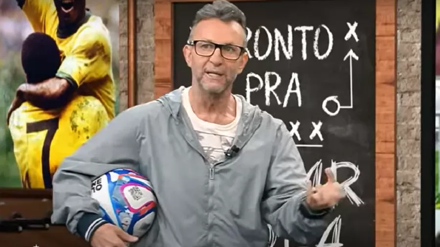 Neto tenta provocar o Palmeiras e leva invertida 6 Neto tenta provocar o Palmeiras e leva invertida