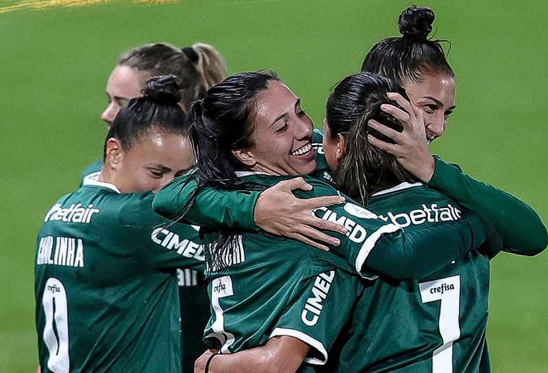 palmeiras estreia na libertadores feminina com chuva de gols Futebol Latino 14 10