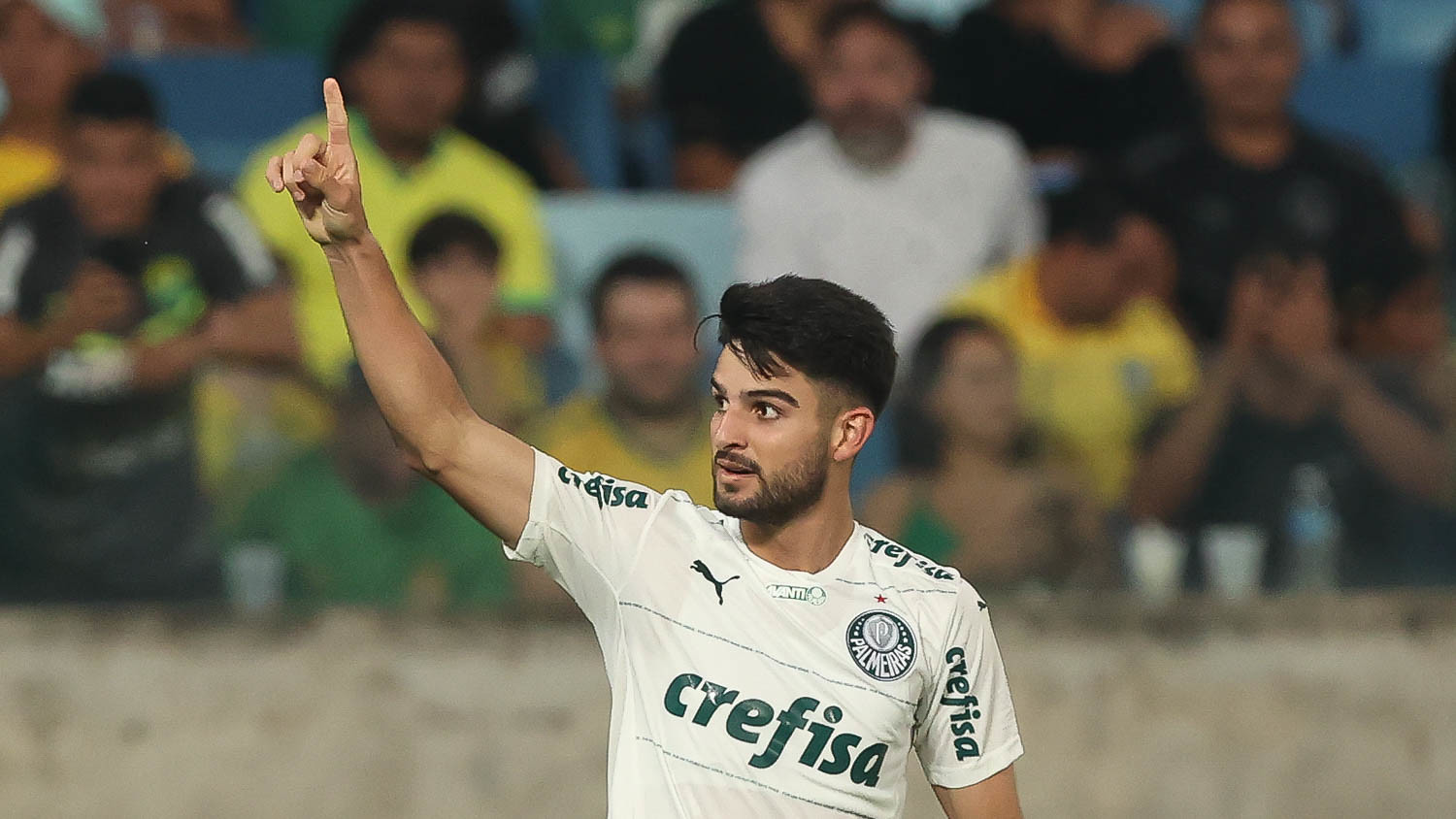 Abel Ferreira falou sobre Flaco López no Palmeiras.