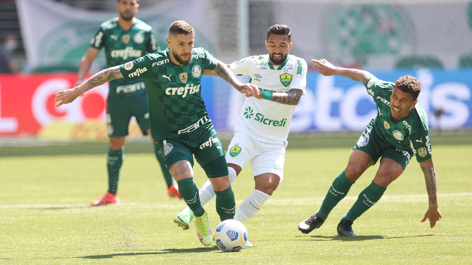 Verdão encara o Cuiabá pelo Brasileirão.