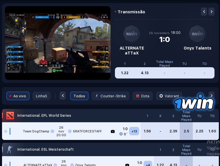 Revisão da 1Win 7 8