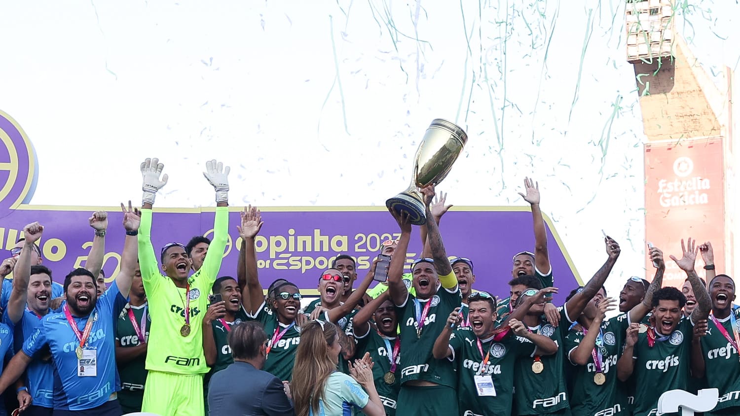 Colunista se derrete pelo trabalho do Palmeiras pós título da Copinha