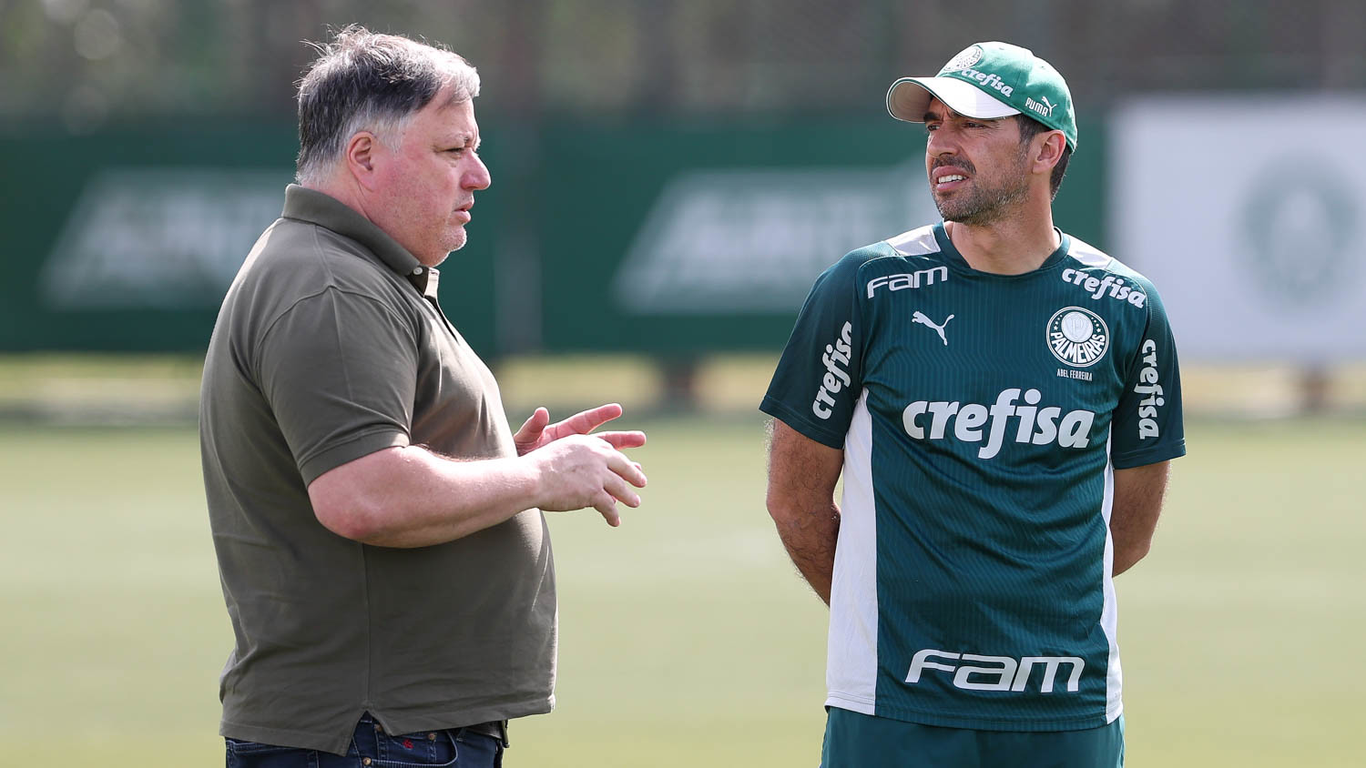 Anderson Barros e Abel Ferreira.