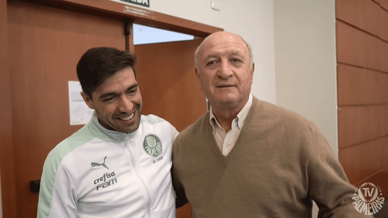 Felipão quer ver Abel Ferreira no comando da Seleção Brasileira