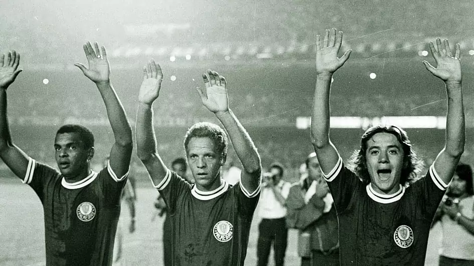 Palmeiras na década de 1970.