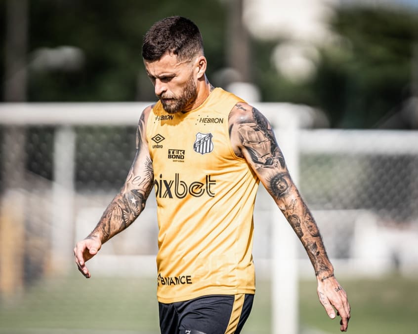 Lucas Lima estreou e fez parte de mais um fracasso do Santos 7 Lucas Lima estreou e fez parte de mais um fracasso do Santos