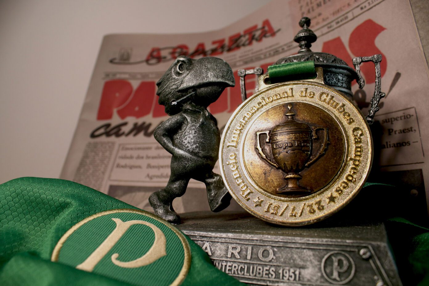 Palmeiras é o primeiro clube campeão mundial.