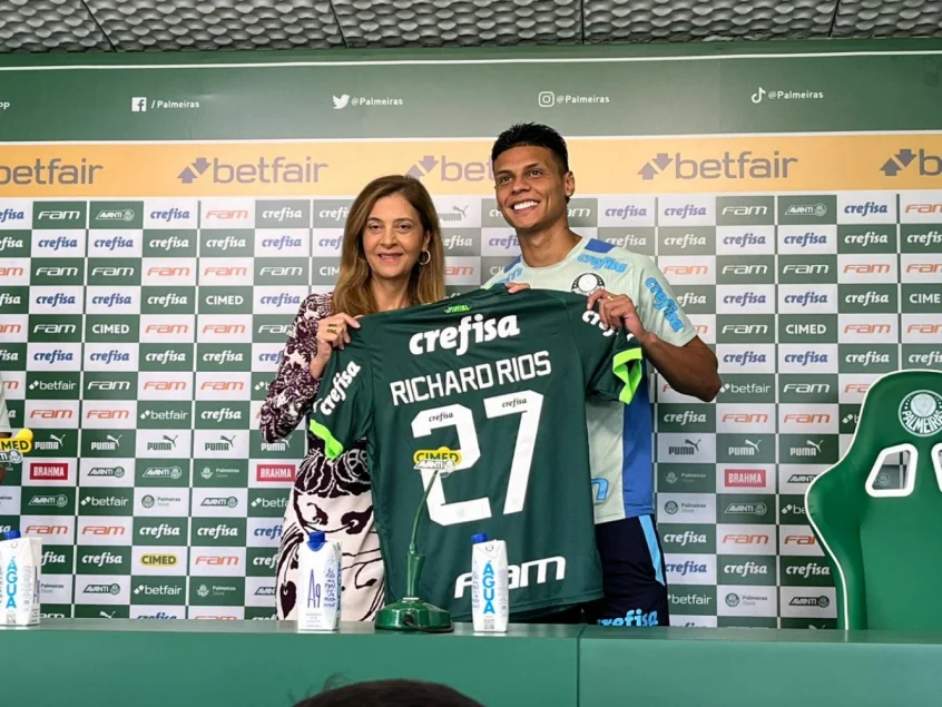 Richard Rios deu uma de Dominic Toretto na apresentação do Palmeiras 1 Richard Rios deu uma de Dominic Toretto na apresentação do Palmeiras