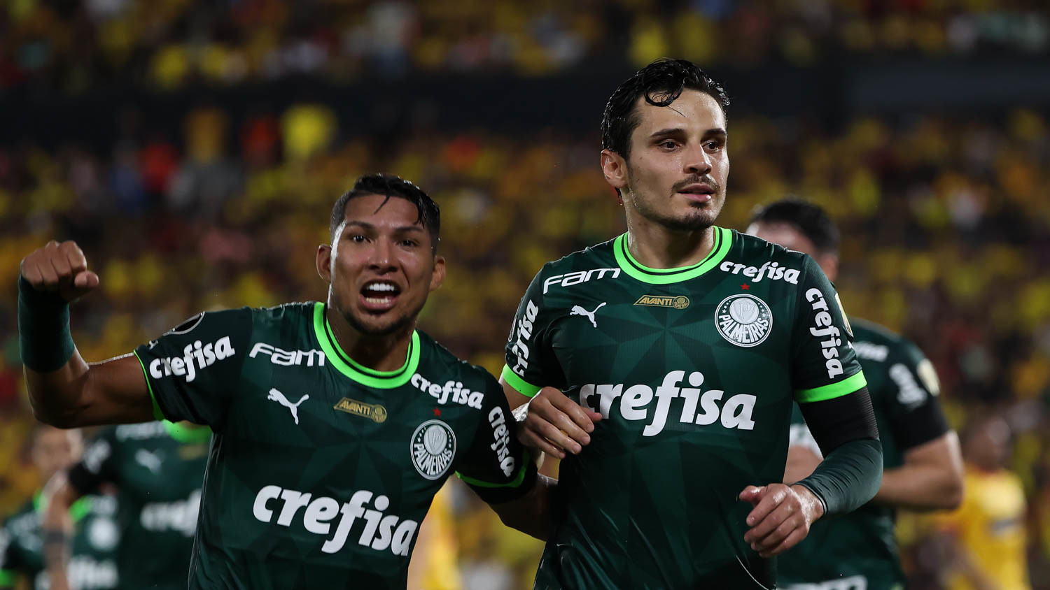 Palmeiras venceu mais uma pela Libertadores.