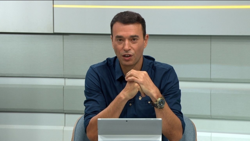 André Rizek, apresentador do SporTV.
