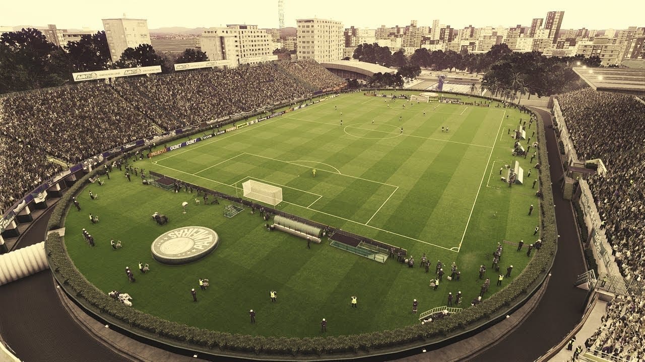 Palmeiras: antigo estádio do clube, o Palestra Itália.