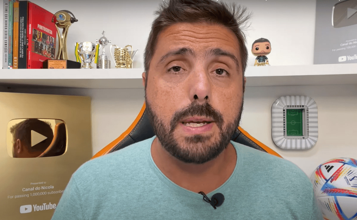 Jorge Nicola falou sobre chegada de reforço ao Palmeiras.