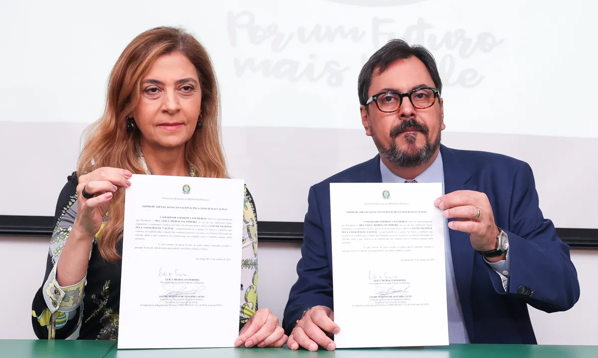 Oficial: Palmeiras assina Pacto Nacional 4 Oficial: Palmeiras assina Pacto Nacional