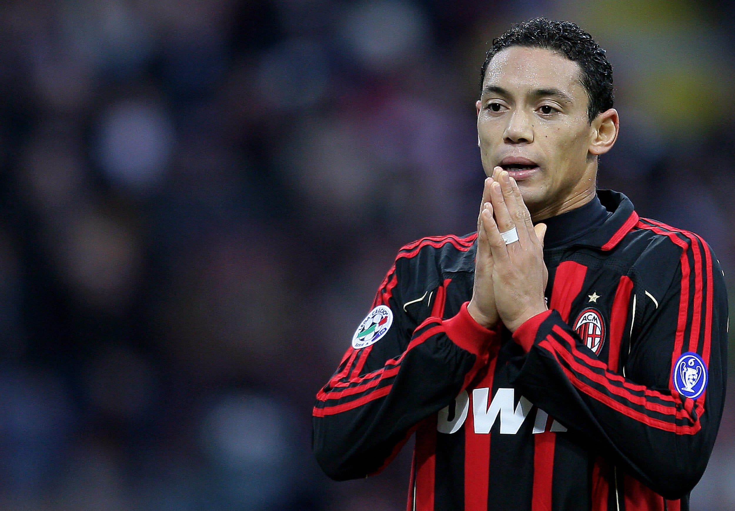ac milans forward ricardo oliveira reac