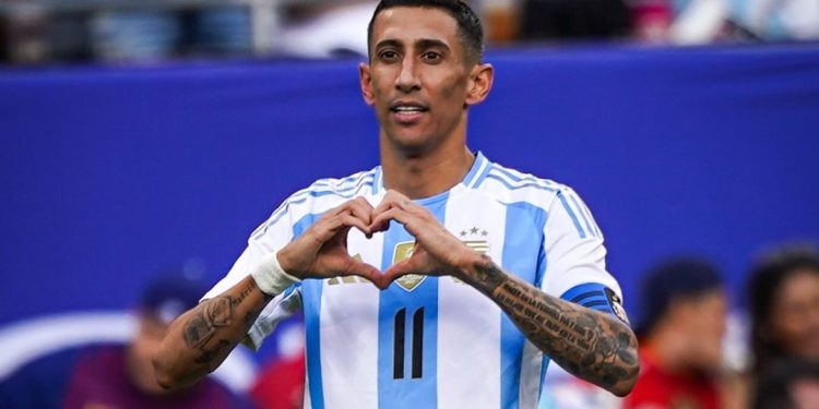 Com salário de 3 milhões de euros anuais, Di María desembarcou para atuar no Brasil 1 Di María