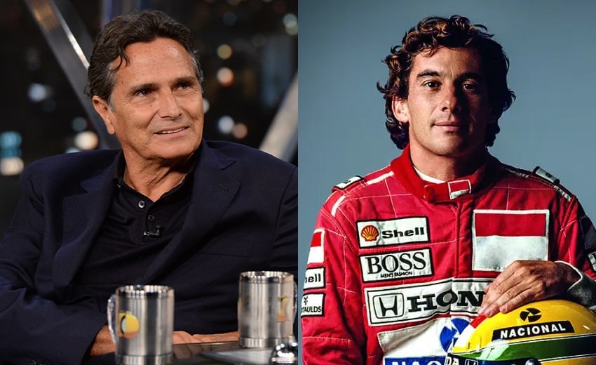 nelson piquet e ayrton senna