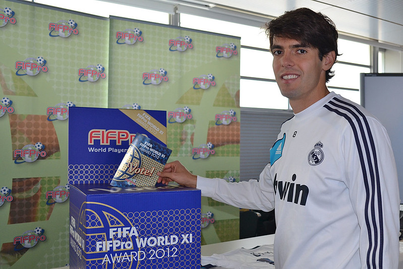 Pouca gente sabe: Kaká se casou virgem 1 créditos: FIFPro World Footballers' Association/Flickr