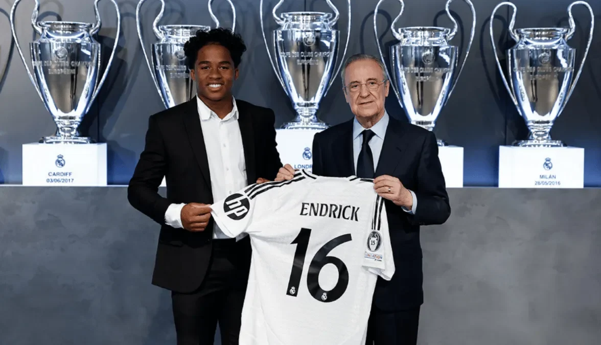 Presidente do Real Madrid não faz rodeios e solta a real sobre Endrick