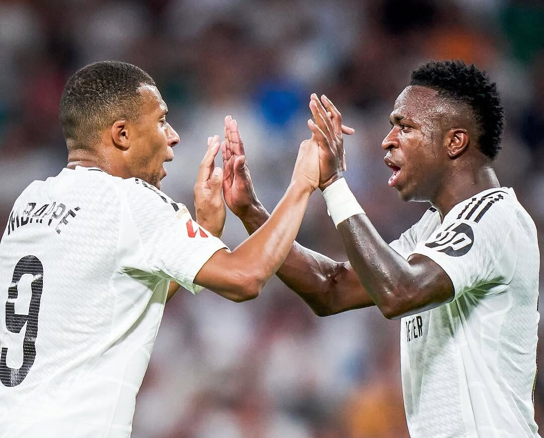 Mbappé e Vini Jr