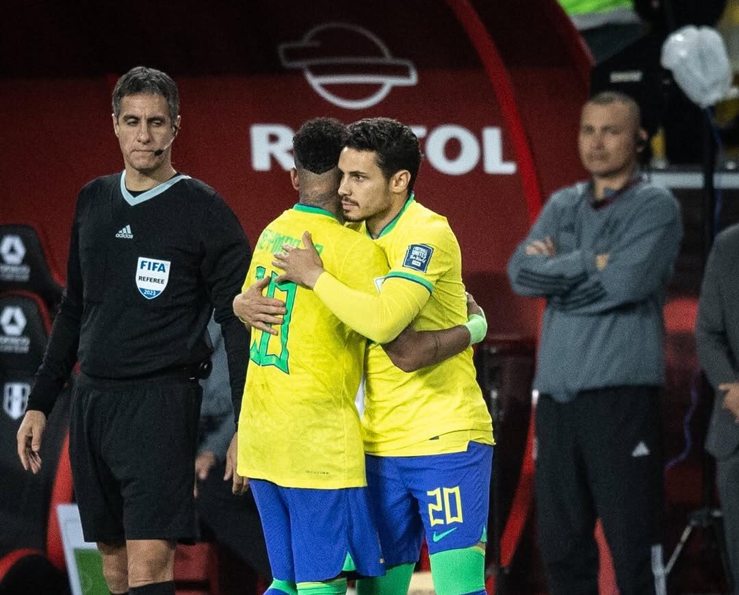 Neymar e Raphael Veiga