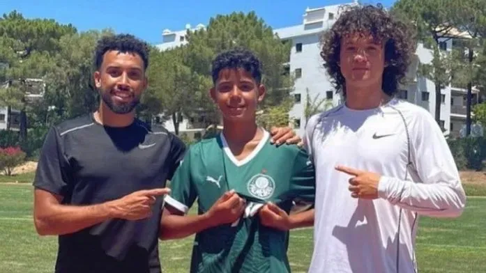 Cristiano Ronaldo já vestiu a camisa do Palmeiras 1 image