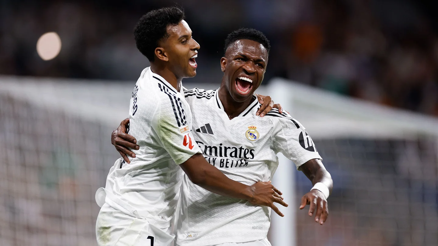 Enquanto Vini Jr ganha R$ 127 milhões por ano no Real, salário de Rodrygo não chega perto 1 Créditos: Divulgação/Real Madrid