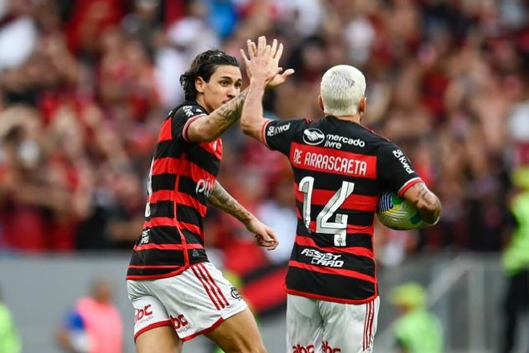 Pedro e Arrascaeta