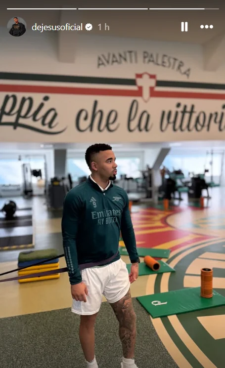 Gabriel Jesus surpreende e desembarca no CT do Palmeiras 1 de jesus