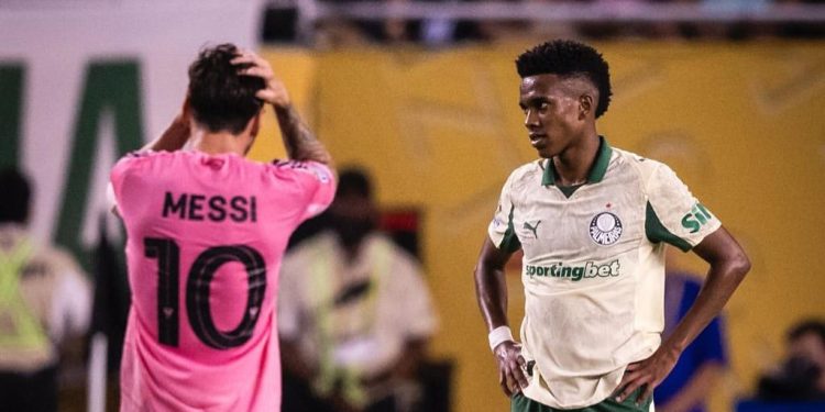 Estêvão fala sobre ser comparado com Lionel Messi 1 Estêvão
