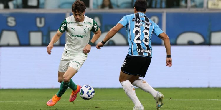Especialista confirma erro contra o Palmeiras no jogo com Grêmio 1 Créditos: Cesar Greco/Palmeiras/by Canon