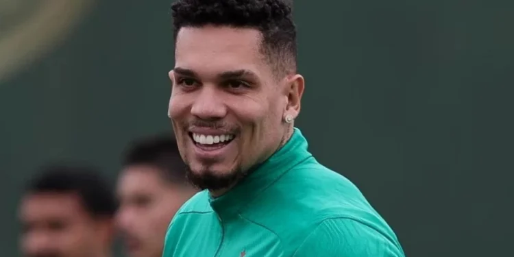 Paulinho vai enfrentar o Flamengo na Libertadores? 1 Créditos: Cesar Greco/Palmeiras