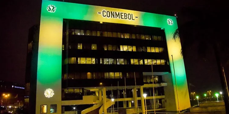 Conmebol pode fazer PIX de R$ 129 milhões para o Palmeiras 1 Créditos: Divulgação / Conmebol