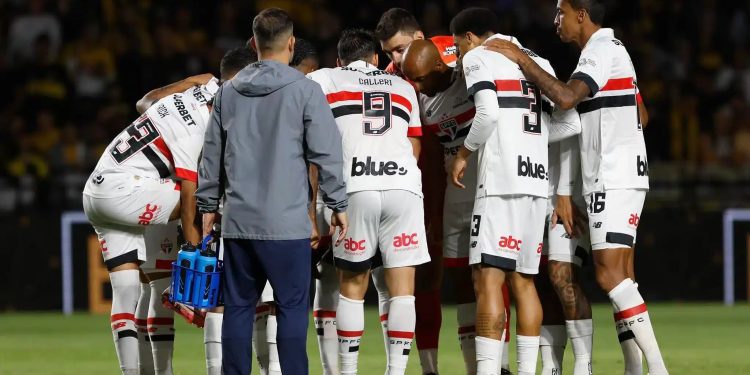 Ex-São Paulo pode ser o primeiro reforço do Palmeiras para 2026 1 Créditos: Rubens Chiri / São Paulo FC