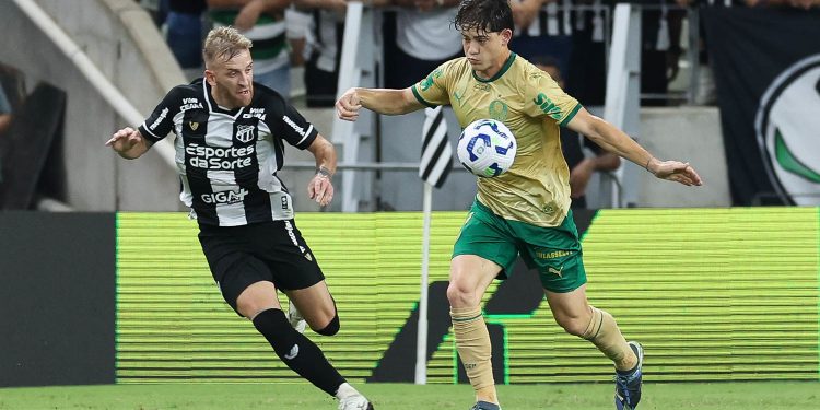 Palmeiras exige quase R$ 100 milhões para liberar Giay para a Europa 1 Créditos: Cesar Greco/Palmeiras