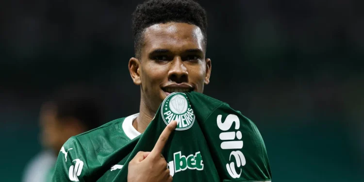 Jogador de R$ 654 milhões deve ser o novo Estêvão do Palmeiras em 2026 1 Créditos: Cesar Greco/Palmeiras