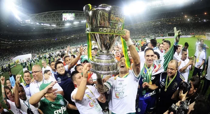 Ganhou a Copa do Brasil pelo Palmeiras e agora decidiu pendurar as chuteiras 1 Créditos: Marcos Ribolli/GE