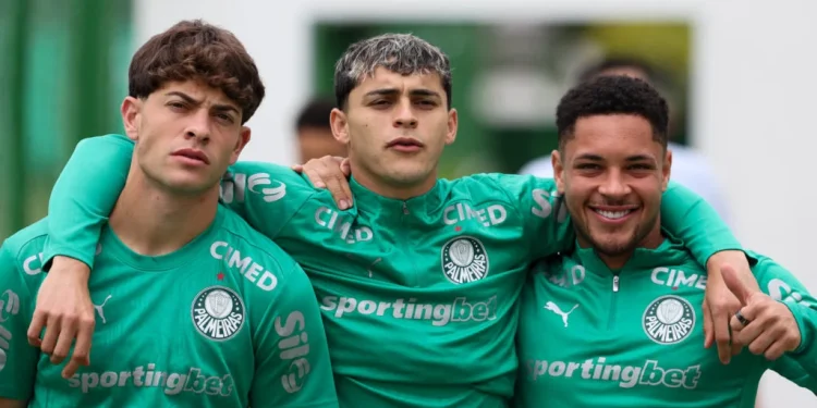 Jogador contestado no Palmeiras recebe muitas opções para sair mas decide ficar 1 Créditos: Cesar Greco / Palmeiras