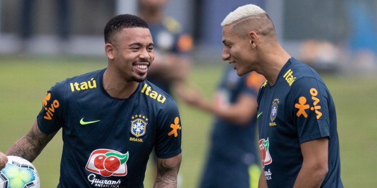 Enquanton Gabriel Jesus não vem, Palmeiras pode gastar R$ 150 milhões para trazer Richarlison 1 Créditos: Lucas Figueiredo / CBF