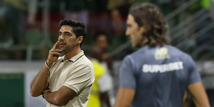 Abel Ferreira está pulando de alegria com essa notícia sobre Zubeldía no Fluminense 1 Créditos: Cesar Greco / Palmeiras